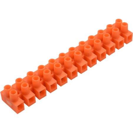 Złączka 12-torowa x2,5mm PE pomarańczowa SIM